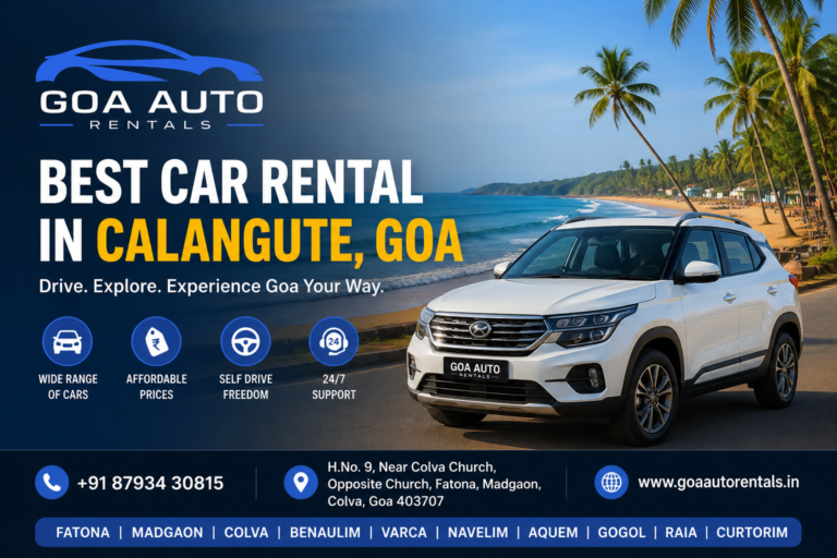 How to Find the Best Car Rental in Calangute, Goa?